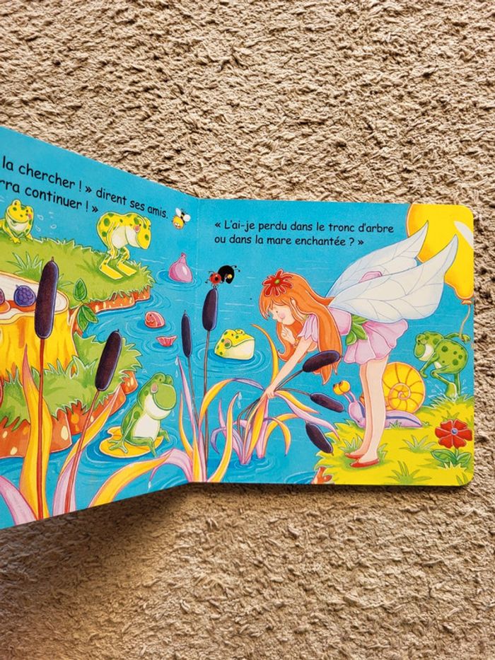 Livre enfant cartonné La petite fée- Étoiles brillantes - photo numéro 5