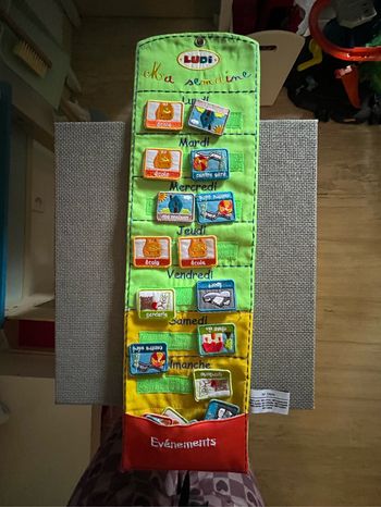 Calendrier + planning hebdomadaire