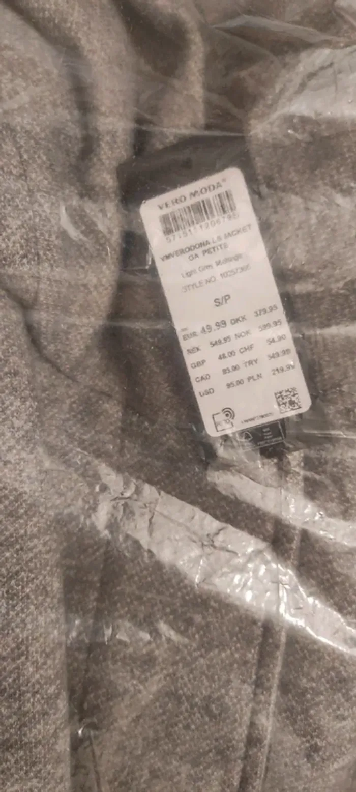 Vero Moda manteau classique court taille S - photo numéro 4