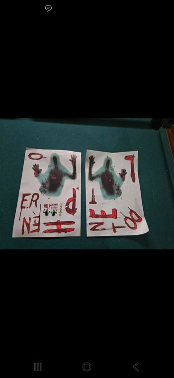 Stickers repositionnables halloween