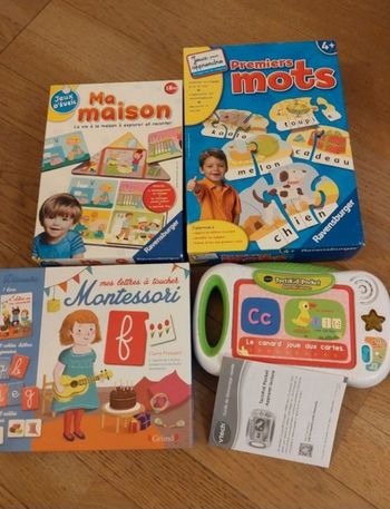 Lots jeux de société lecture