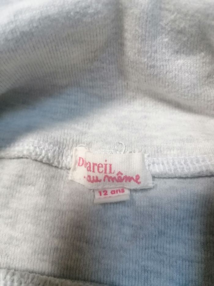 T-shirt sous-pull 🩶  col roulé DPAM manches longues garçon 12 ans - photo numéro 6