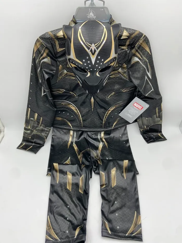 Déguisement Costume Black Panther pour enfants 7/8ans Disney officiel
