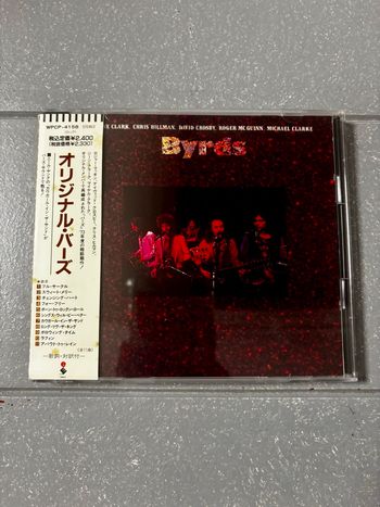 Cd Byrds édition japonaise