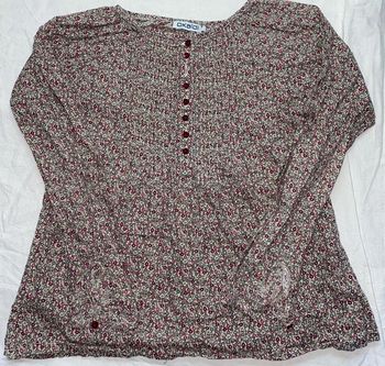 Blouse fleurie okaidi 6 ans