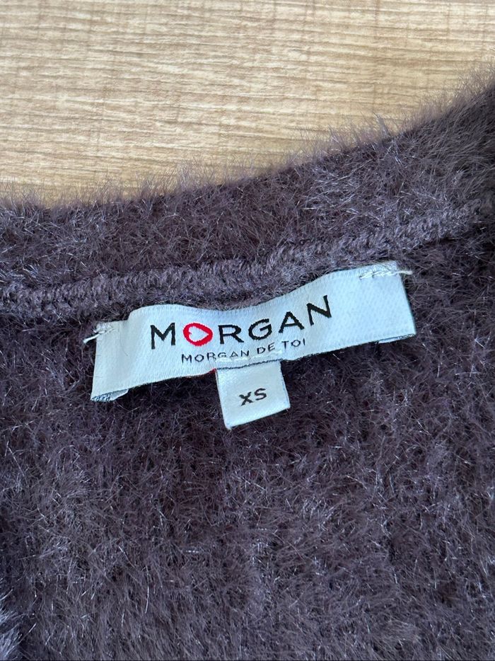 Pull marron tout doux Morgan taille XS jamais porté - photo numéro 9