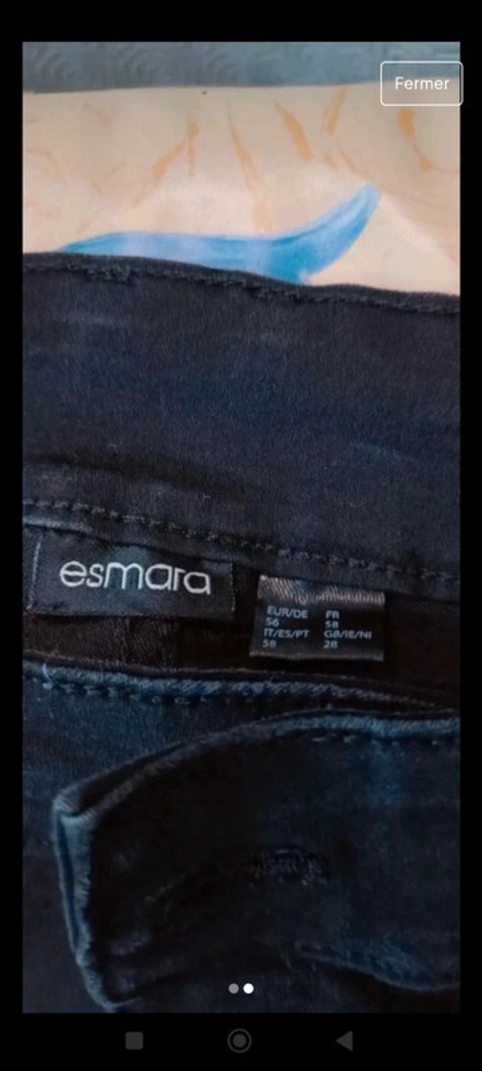 Pantalon noir 56 EUR 58 fr - photo numéro 2