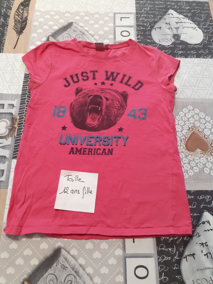 T shirt 12 ans fille
