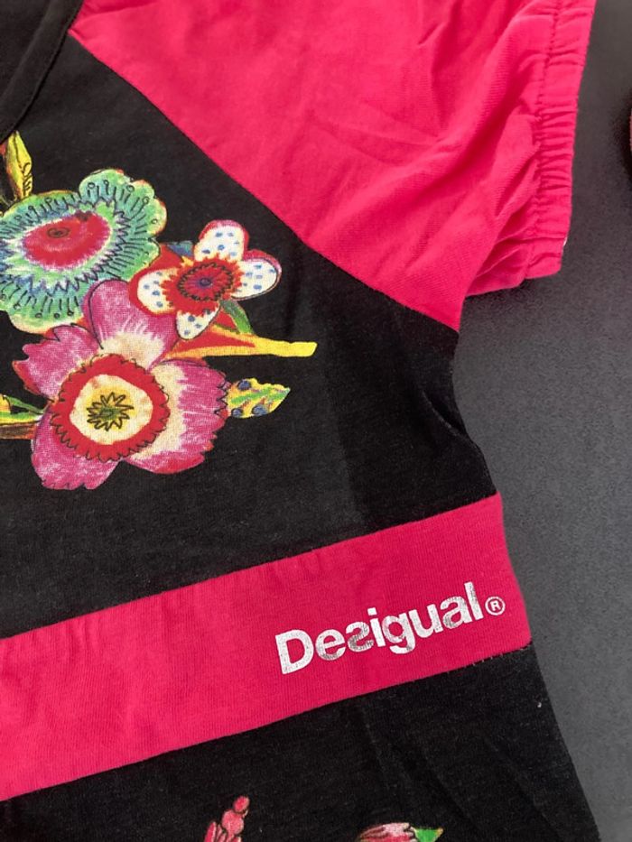 Desigual robe enfant fille vêtement taille 9 10 ans - photo numéro 3
