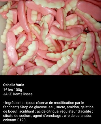 Sachet B.o.n.b.o.n.s 
100g