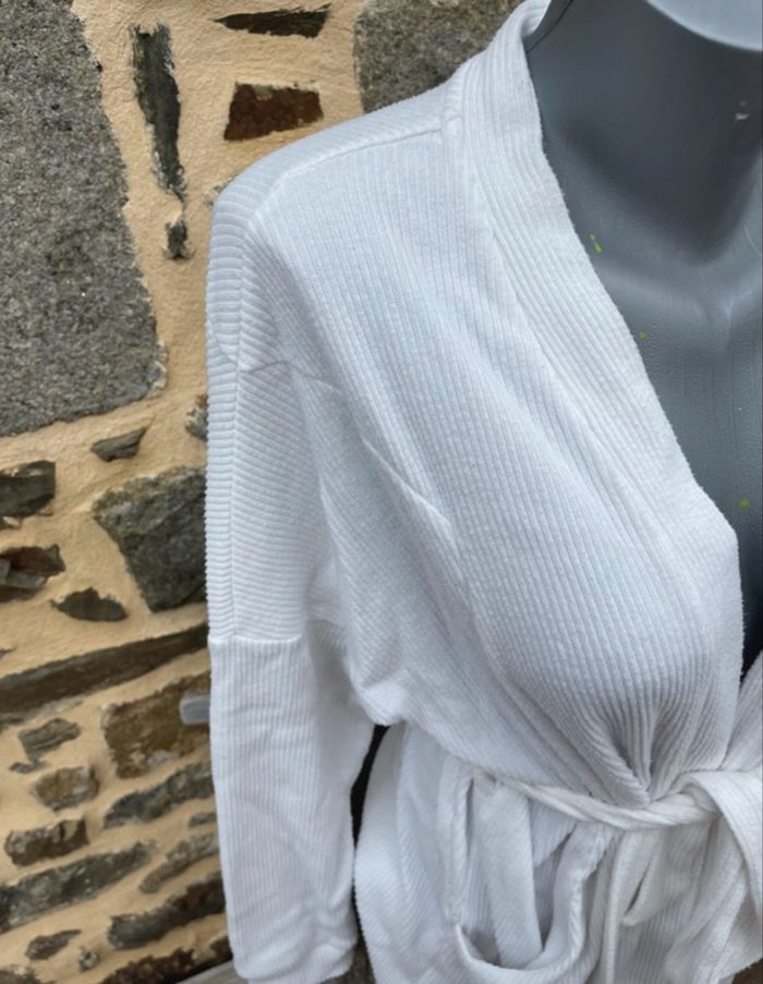 Robe de chambre blanche - Pour moi - Asos - photo numéro 3