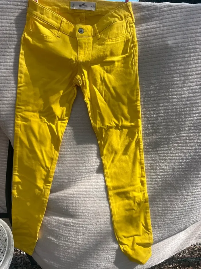 Pantalon jaune