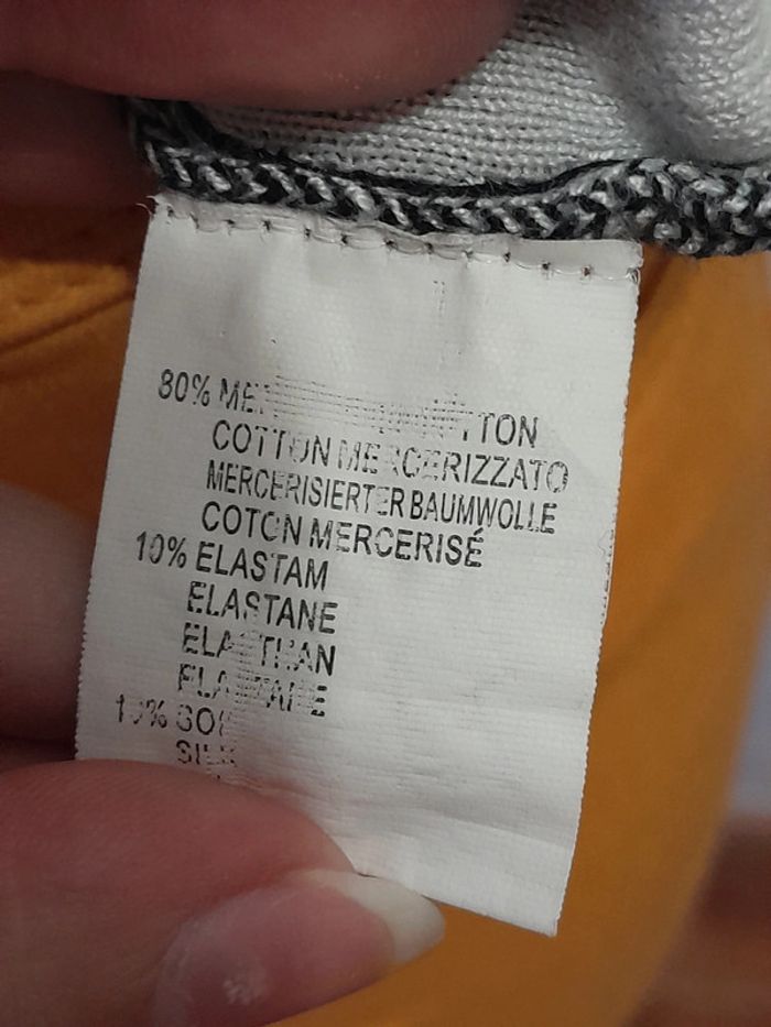 Pull motif plumes blanches 80% de coton col rond - photo numéro 6