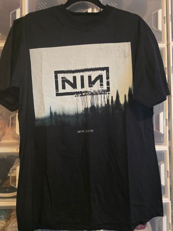 T-shirt rétro NIN nine inch nails rock vintage L