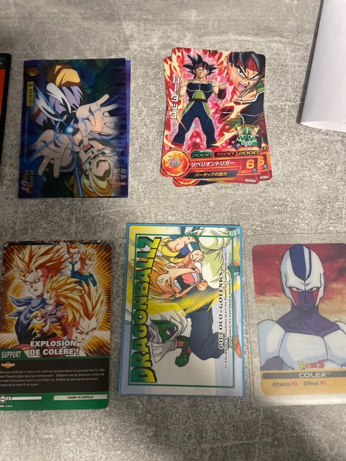 Lot de 23 cartes dragon ball toutes collection - photo numéro 3