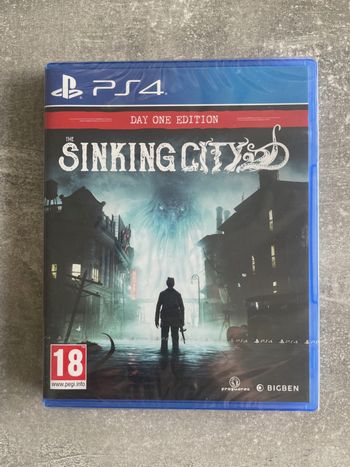 Jeu pour Sony PS4, Sinking city en français.