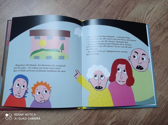 Livre album enfant Igor et Olafe, la caverne d'Ali Baba, Gallimard Jeunesse - photo numéro 3