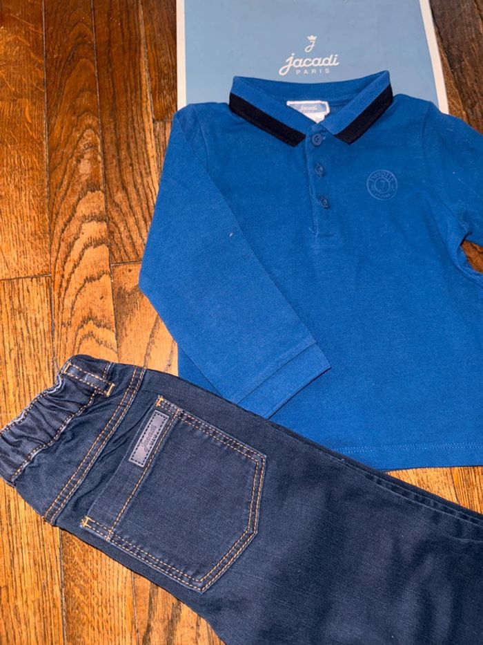 Polo et jean Jacadi 36 mois - photo numéro 2