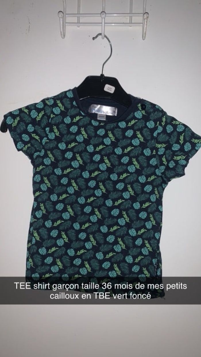 TEE shirt garçon taille 36 mois