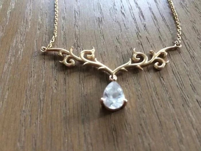 Collier doré original - photo numéro 2