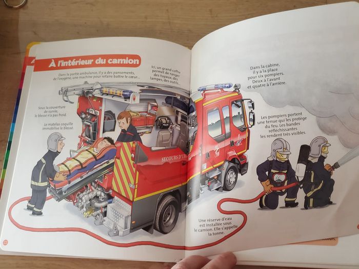 Livre Au feu, les pompiers ! - photo numéro 3
