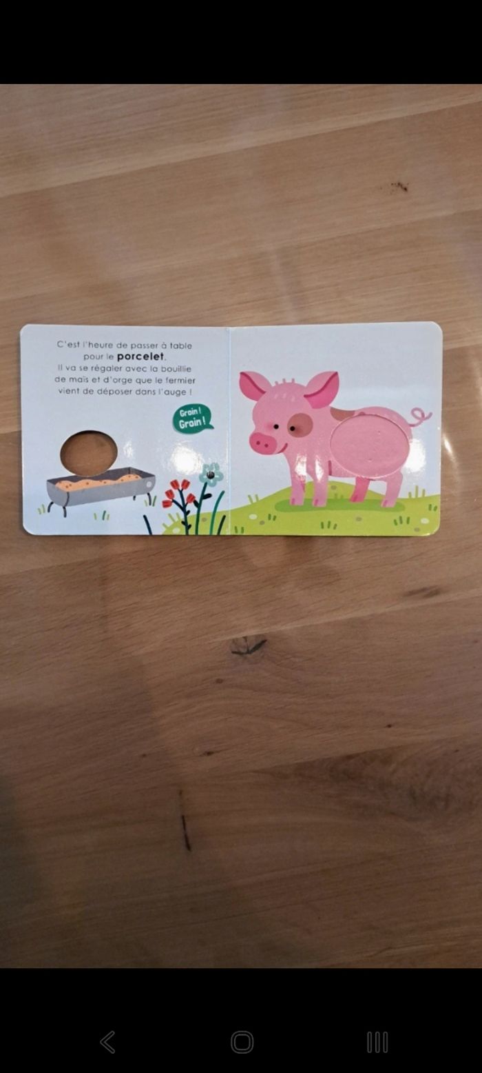 Livre bébé les bébés de la ferme - photo numéro 2