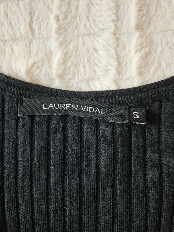 Robe noire taille 36 Lauren Vidal neuve - photo numéro 2