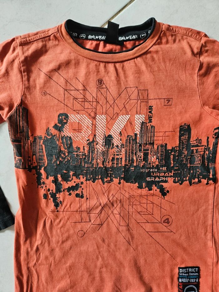 T-shirt ml garçon 10 ans FEM1 - photo numéro 3