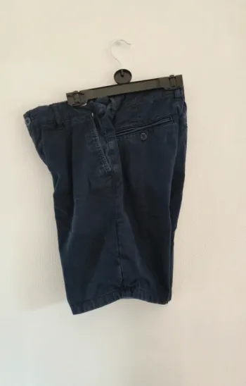Short bermuda,  bleu marine - 38 - LFTMAN
