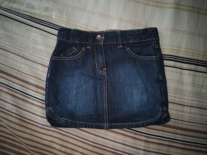 Mini jupe en jean 4 ans