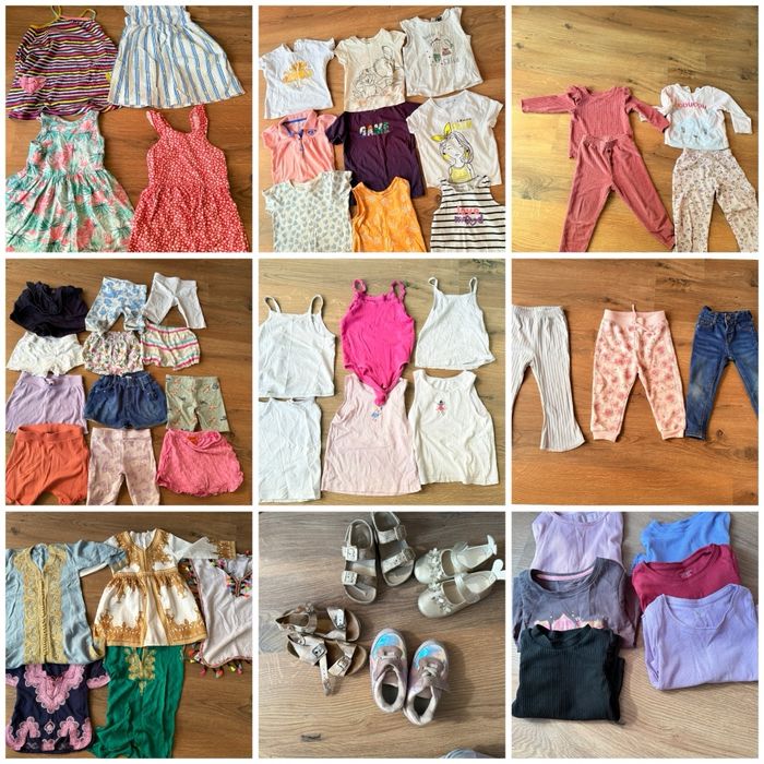 + de 80 articles lot fille 2-3 ans
