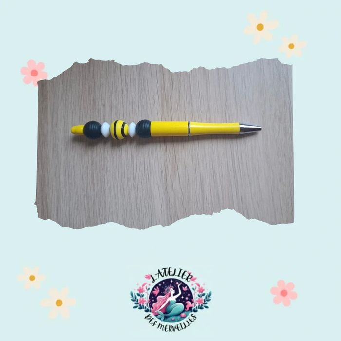 Bic avec perle en silicone disney fleure - photo numéro 19
