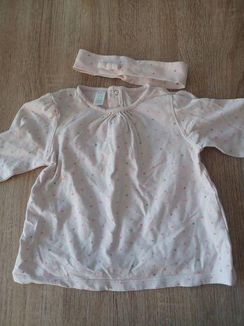 Haut 12 mois obaibi avec bandeau