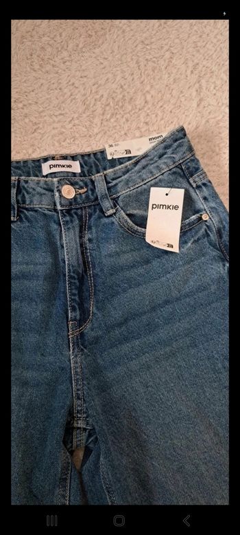 Jean mom high waist taille 36 pimkie neuf