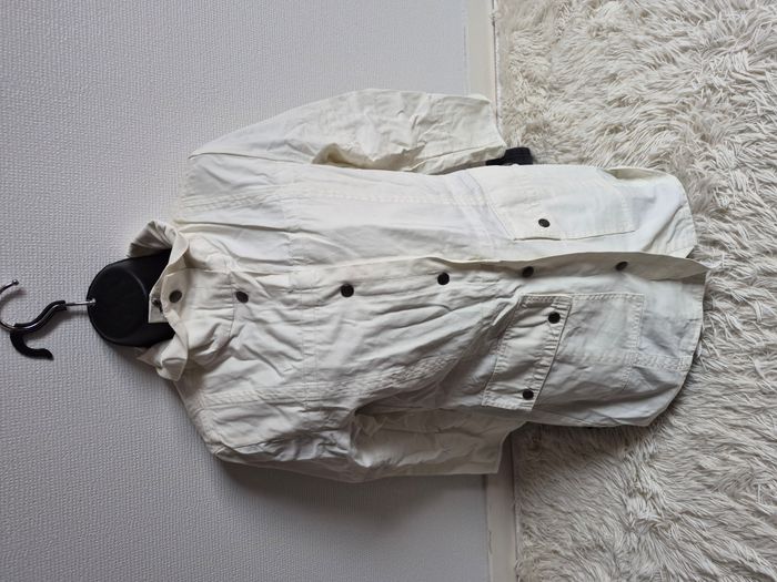 Veste Trench IKKS blanche - Taille XS - Neuve - photo numéro 1
