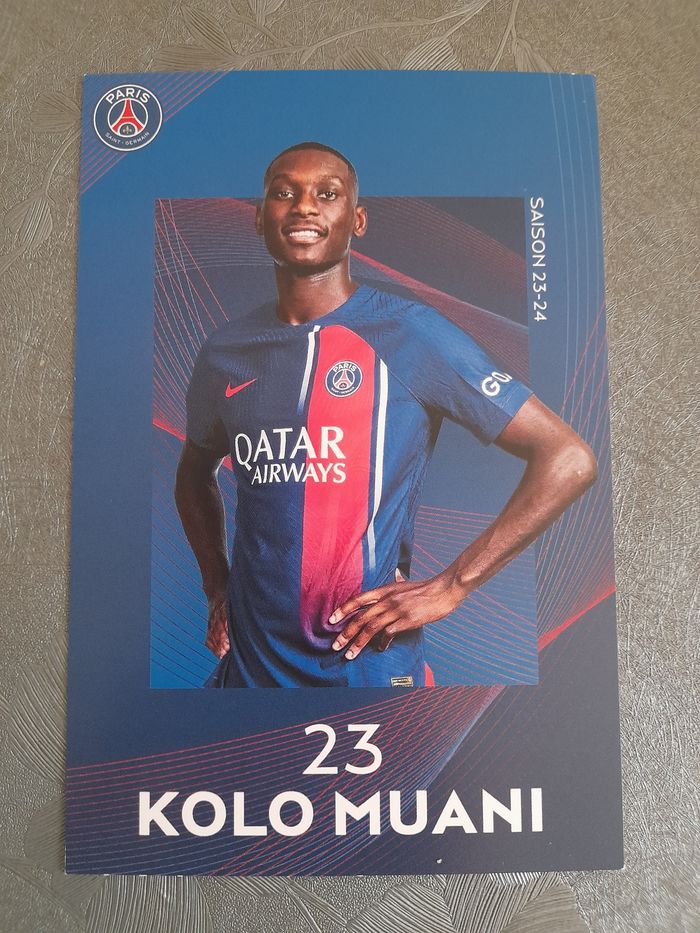 Carte PSG Kolo Muani