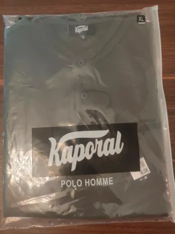 Polo homme Kaporal kaki XL