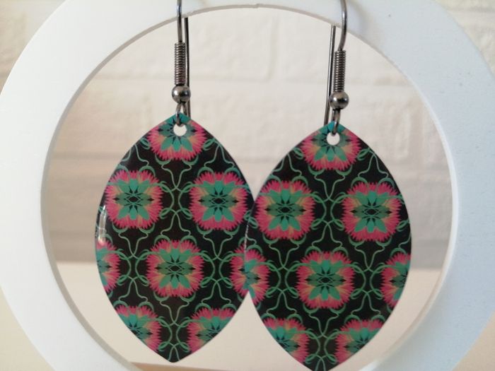 Boucles d'oreilles  " Texture Lovers " - photo numéro 2