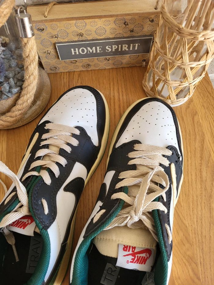 Baskets Nike air Jordan 1 low - Travis Scott - photo numéro 12
