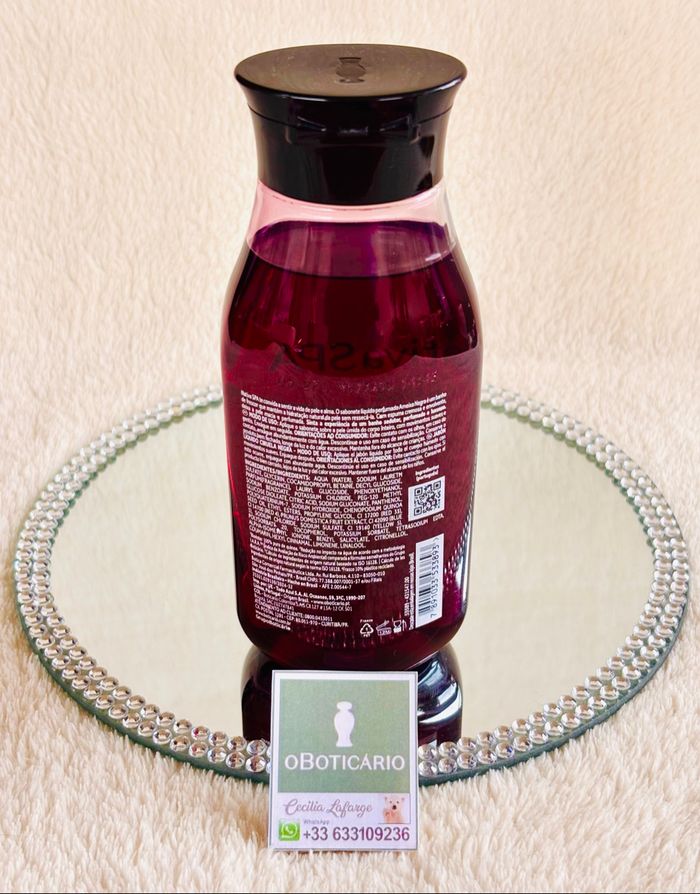 Jabón líquido perfumado Nativa Spa Ameixa Negra OBoticario - photo numéro 2