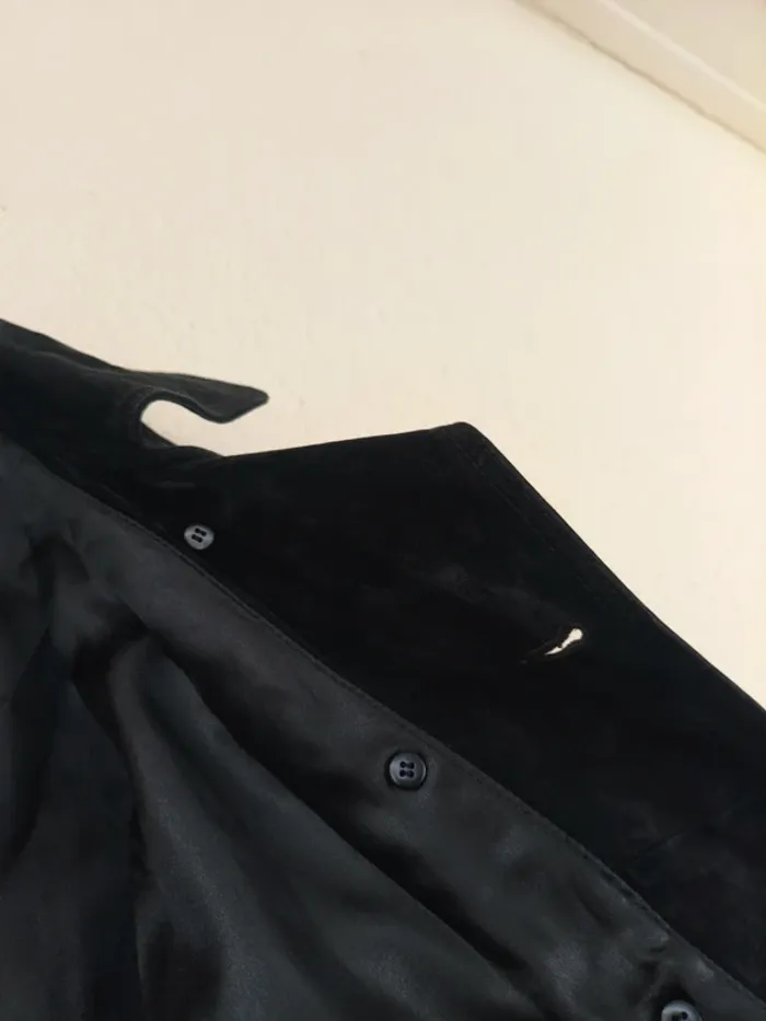 Manteau en cuir - vintage dressing - taille 42 - photo numéro 7
