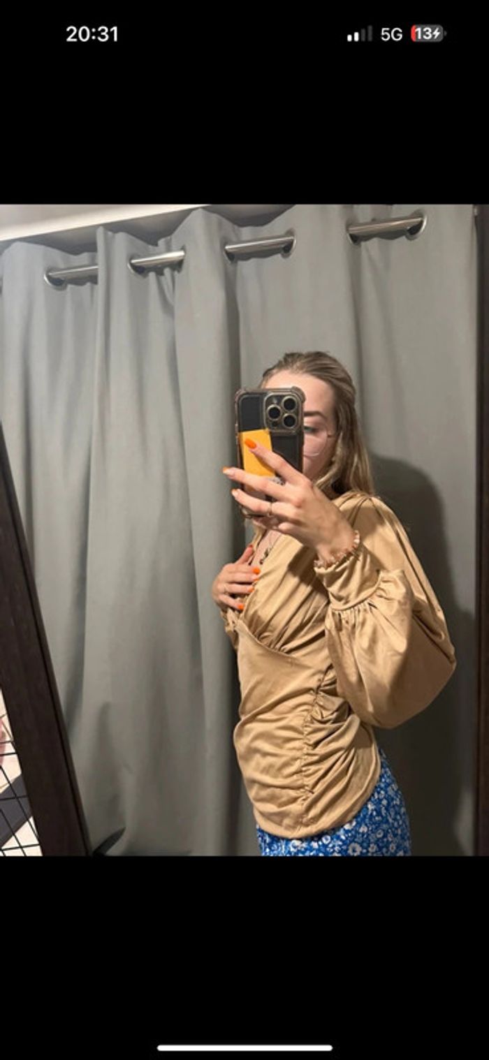 Blouse manche longue M - photo numéro 5