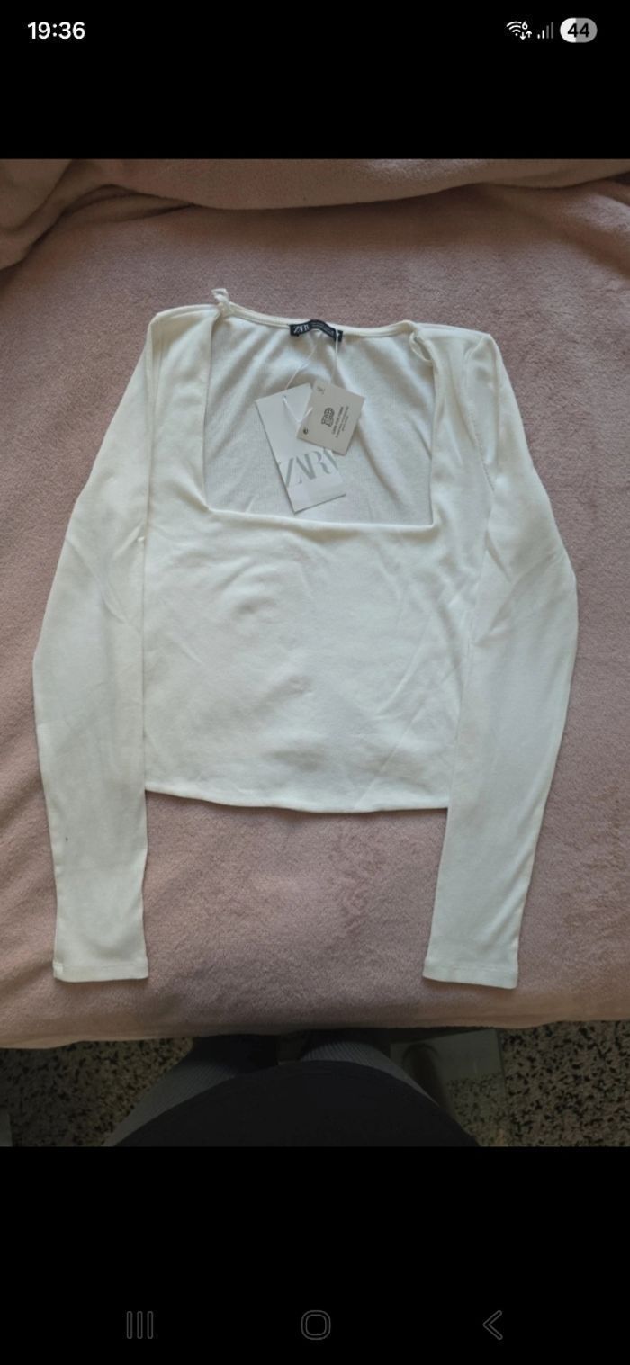 Zara T -shirts manches longies, taille L - photo numéro 3