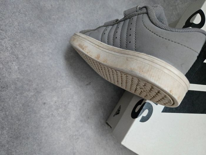 Basket tennis Adidas grise, 25 - photo numéro 6