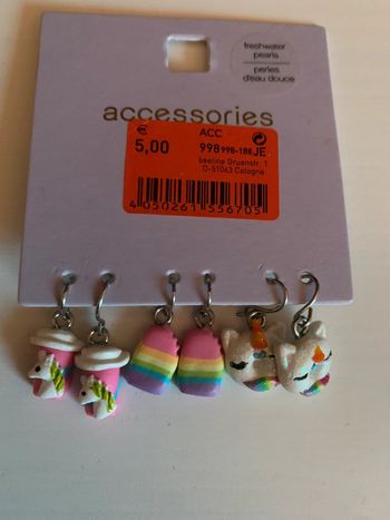 Lot de 3 paires de boucles d’oreilles