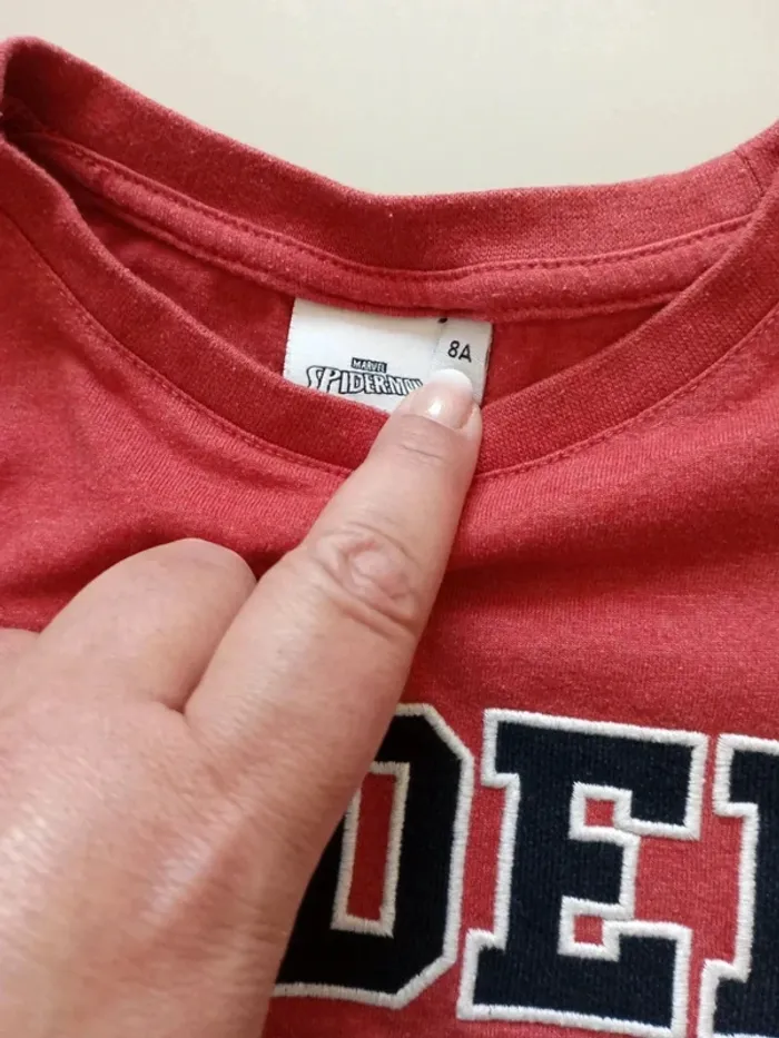 Tee shirt manche longue 8 ans spiderman - photo numéro 5