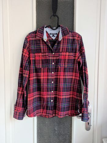Chemise à carreaux tommy hilfiger taille 36 s