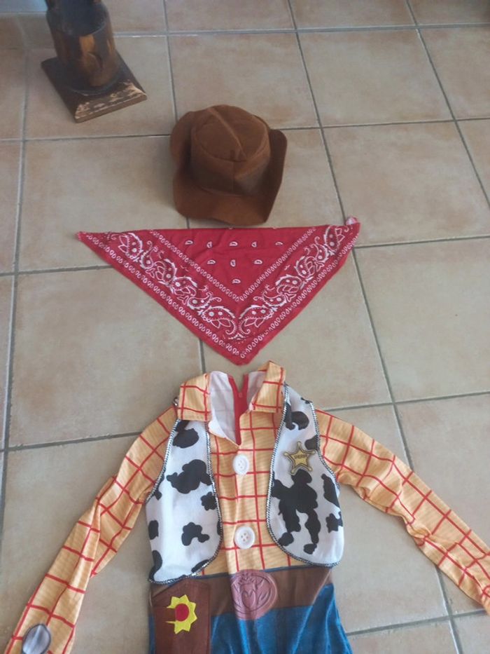Déguisement Woody Toy Story taille 4-6 ans - photo numéro 2