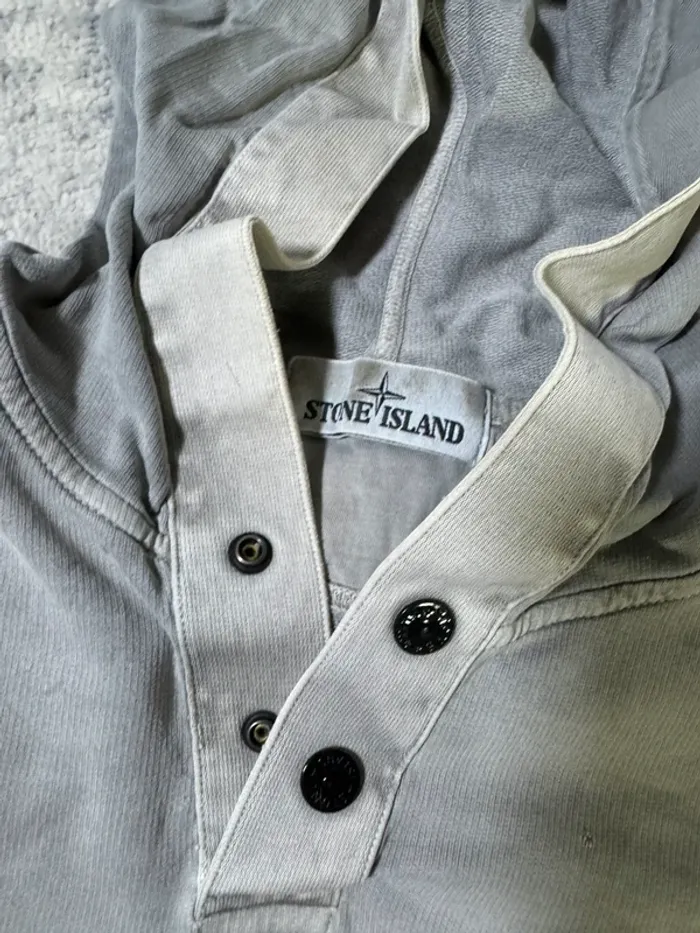 Sweat stone island Gris - photo numéro 4