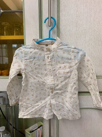 Chemise légère beige